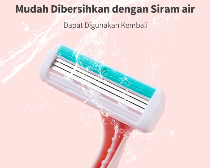 Untuk alasan higienitas, utamakan alat cukur yang mudah dibersihkan