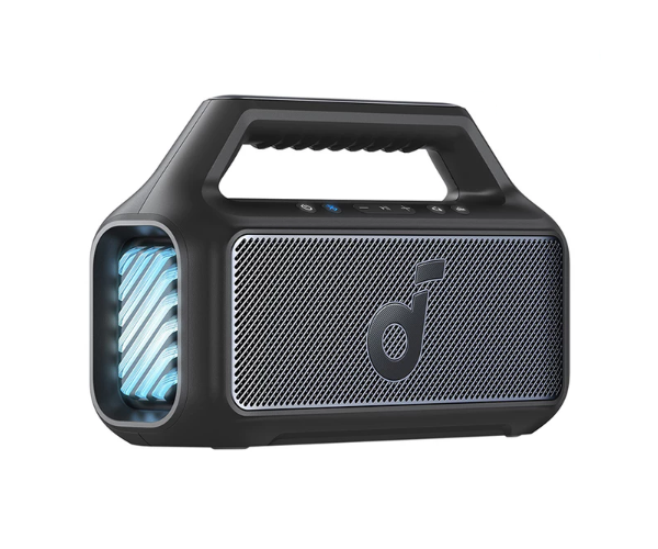Untuk portabilitas, cari speaker Bluetooth dengan ukuran 20 cm atau dibekali passive radiator