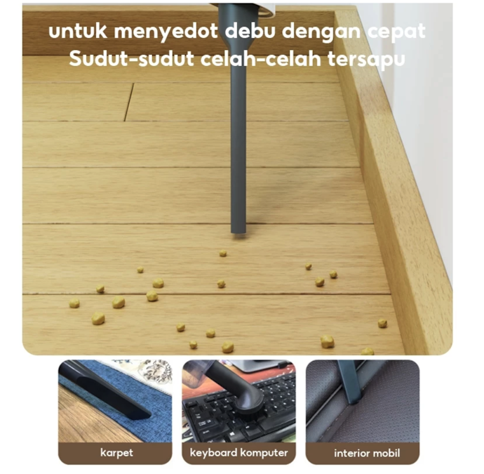Cek juga jenis nozzle yang disediakan, seperti nozzle panjang, sikat, dan nozzle lebar