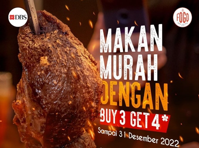 Cek media sosial restoran AYCE untuk mengetahui promo