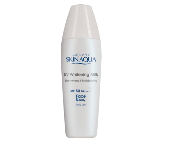 Untuk sunblock wajah dan badan, pilih yang punya klaim "face & body"