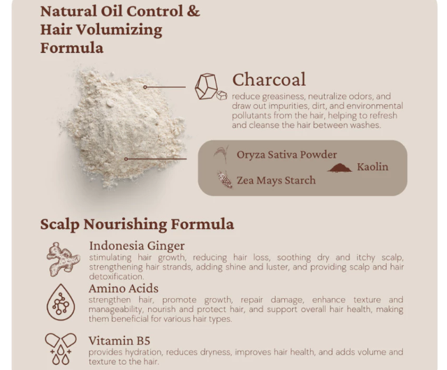 Untuk pemilik kulit kepala normal dan berminyak, pilih dry shampo dengan minimal dua jenis drying agents