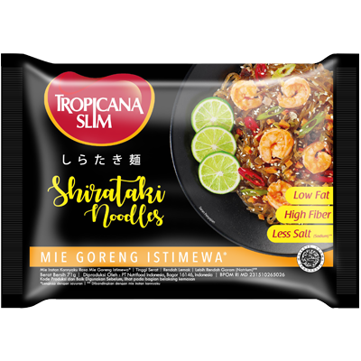 Utamakan mi gluten free yang rendah garam atau sodium untuk opsi yang lebih sehat