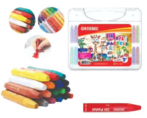 Wax crayon, oil pastel, atau gel crayon? Kenali dahulu karakteristik dari jenis crayon