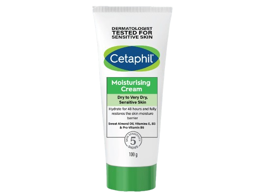 Bila kulit juga sensitif, pilih moisturizer non-comedogenic yang bebas alkohol dan pewangi