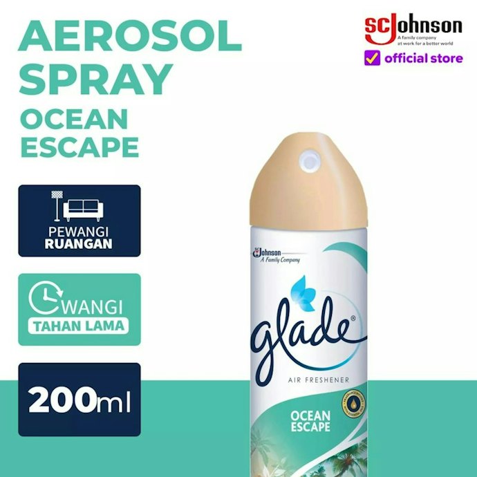 Pilih aroma yang menyegarkan untuk menetralkan bau, misalnya Ocean Escape