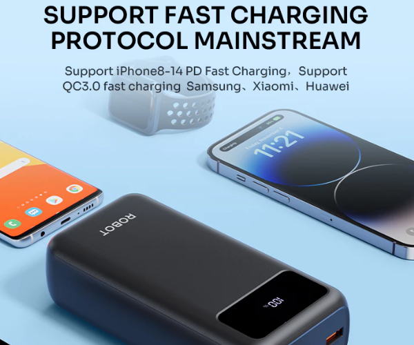 Tentukan output power yang sesuai dengan gadget milik Anda; 18 W, 30 W, atau 65 W