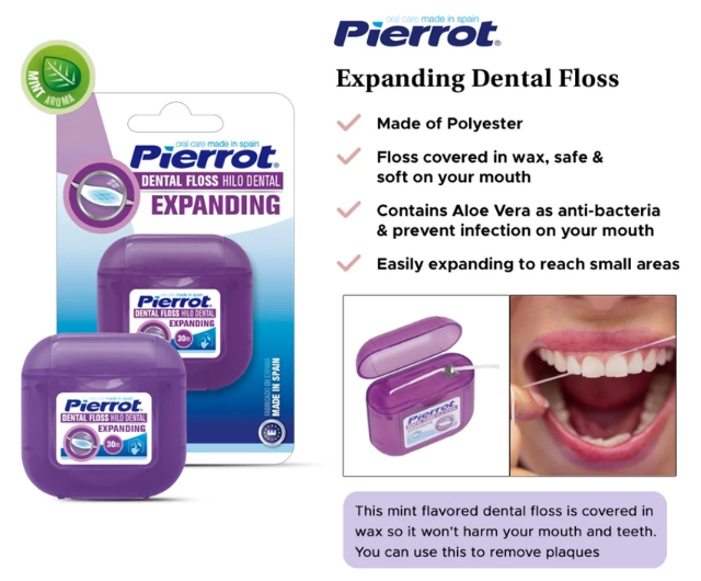Pilih yang tidak berlilin untuk sensasi lebih bersih atau dental floss berlilin untuk gigi rapat