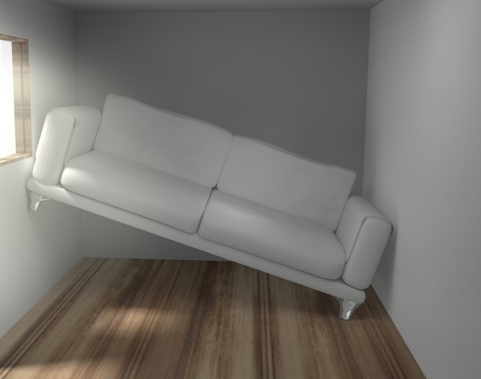 Sesuaikan ukuran sofa angin dengan luas ruangan