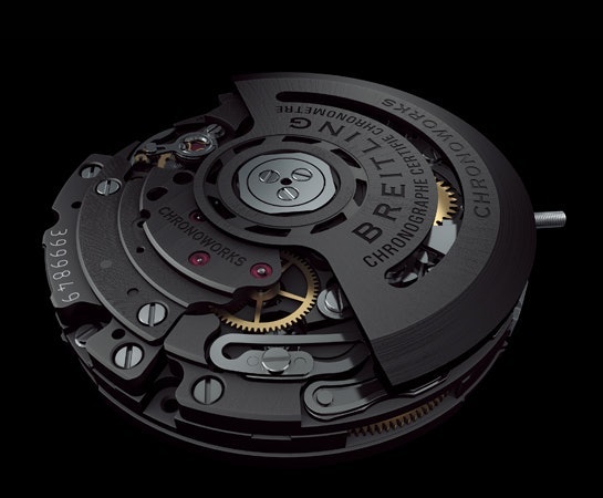Teknologi movement kebanggaan Breitling, Caliber 01