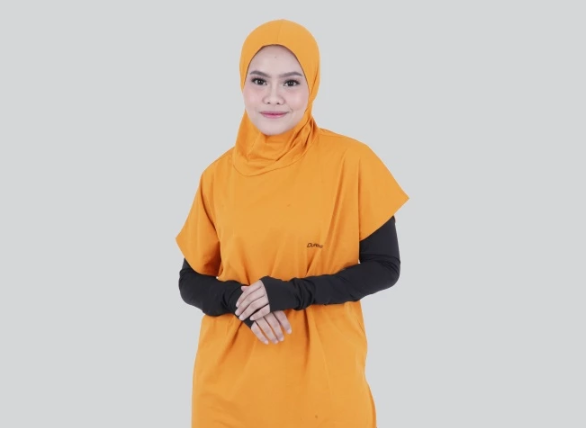 Agar lebih fleksibel dan efisien, prioritaskan penggunaan jilbab dengan ukuran all size