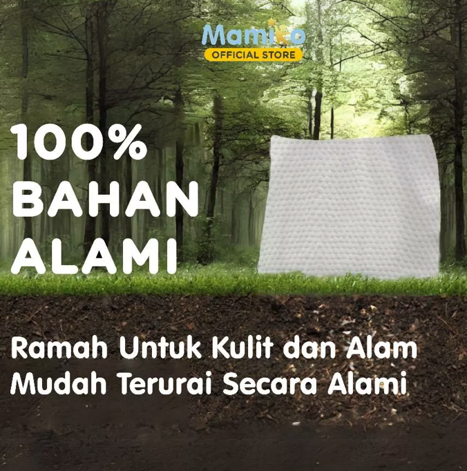 Jika kulit bayi mudah kemerahan, utamakan tisu berbahan cotton atau bamboo yang bertekstur halus
