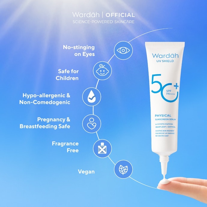 Bagi ibu hamil, anak-anak, atau pemilik kulit sensitif, prioritaskan sunscreen yang bebas alkohol, fragrance, dan paraben