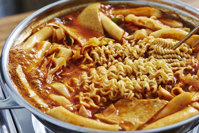 Periksa topping tambahannya