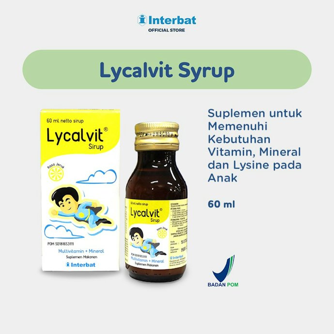 Jika ingin memastikan keamanan suplemen anak, pilih produk yang sudah berlabel BPOM