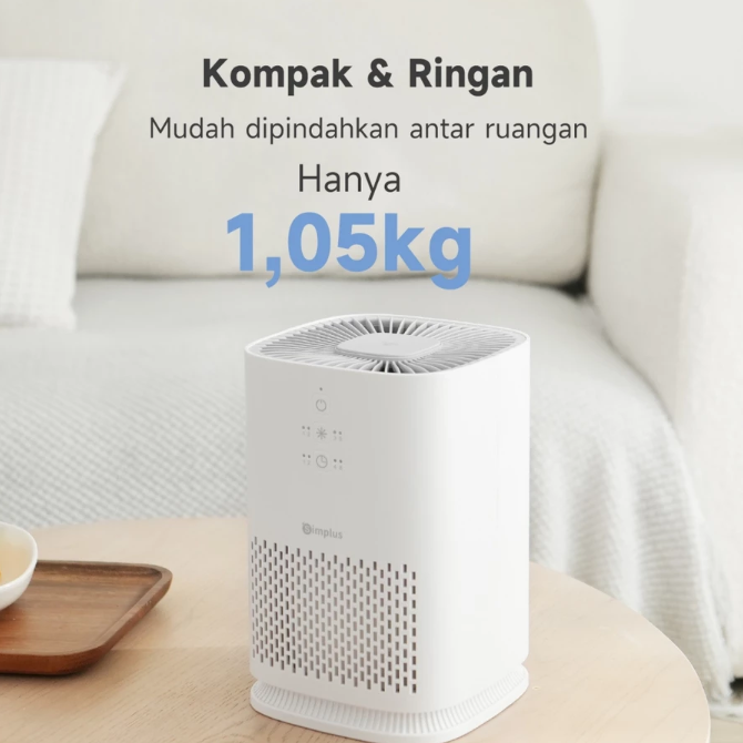 Bila Anda butuh penyaring udara saat berada di mana pun, pilih air purifier portable