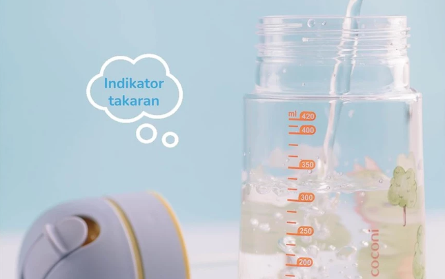 Sesuaikan ukuran botol dengan kebutuhan cairan si kecil