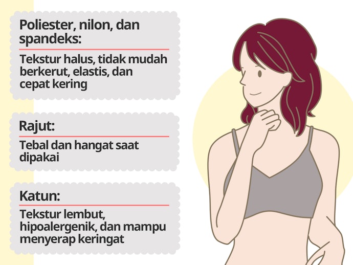 Ketahui karakteristik dari bahan bra seamless