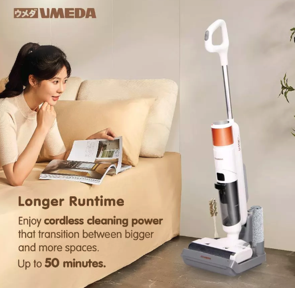 Prioritaskan vacuum cleaner stick cordless jika Anda sering membersihkan area yang luas dan tidak ingin repot oleh kabel