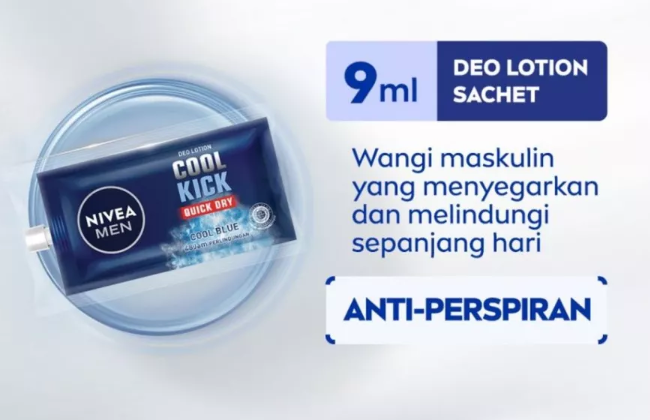 Agar ketiak tetap kering, utamakan deodorant sachet yang mengandung aluminium chlorohydrate