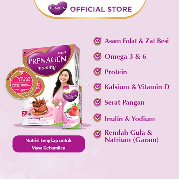 Pada susu ibu hamil trimester 2 dan 3, utamakan yang tinggi omega-3. kalsium, dan vitamin D