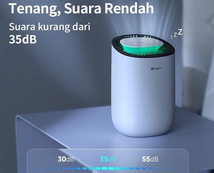 Pilih tingkat kebisingan di bawah 40dB, terutama untuk di kamar tidur