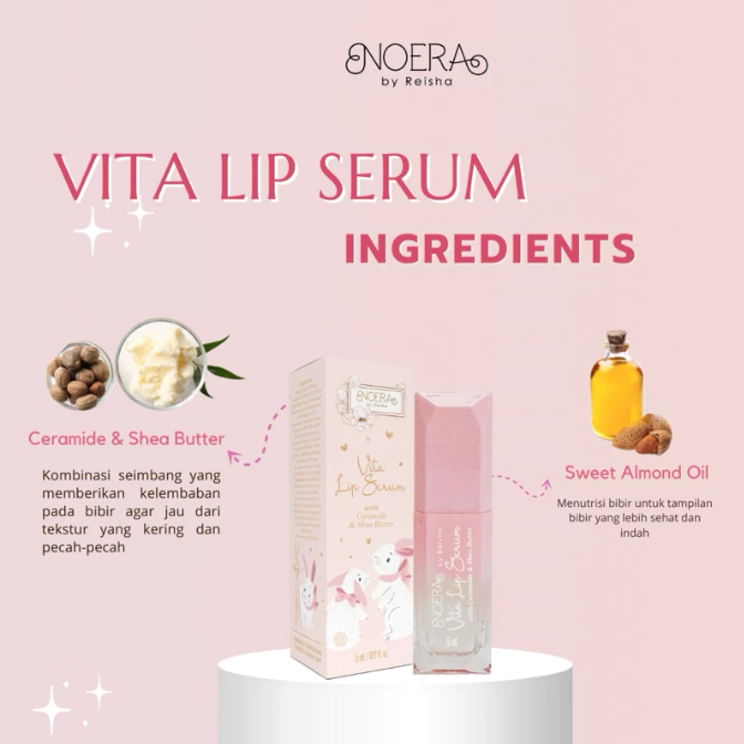 Supaya bibir tidak kering, pastikan lip serum mengandung pelembap