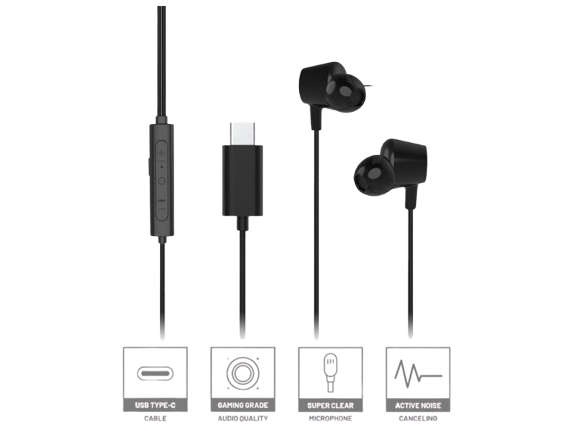 Pertimbangkan earphone type C dengan active noise canceling jika Anda sering memakai earphone di tempat ramai