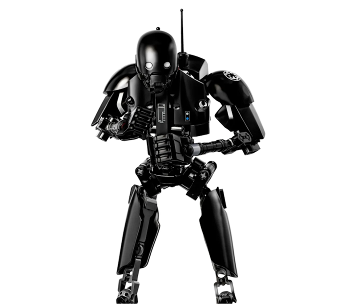 Periksa artikulasi action figure Star Wars
