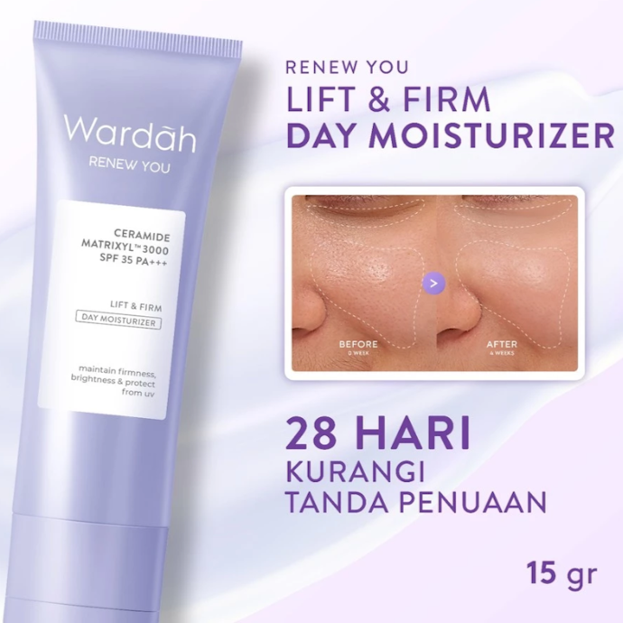 Gunakan yang mengandung SPF untuk day cream dan bahan aktif untuk night cream