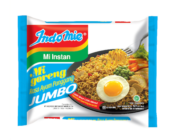 Pilih Indomie goreng kemasan jumbo jika kemasan standar terasa kurang