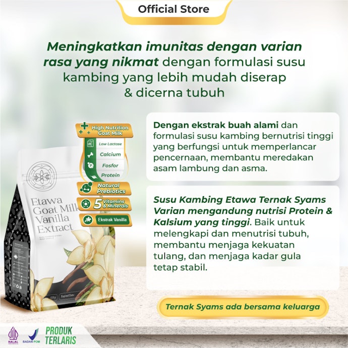 Untuk pemulihan pasca sakit, pertimbangkan susu kambing yang proteinnya paling tinggi