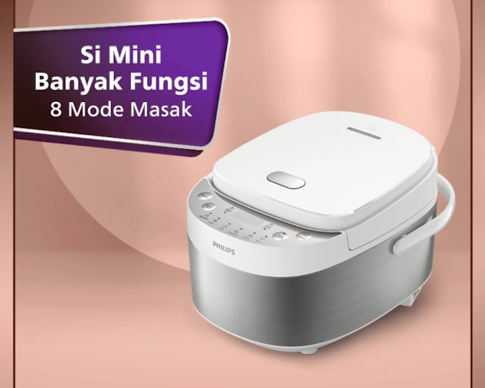 Apabila Anda ingin produk multifungsi, pertimbangkan magic com digital dengan berbagai fitur tambahan