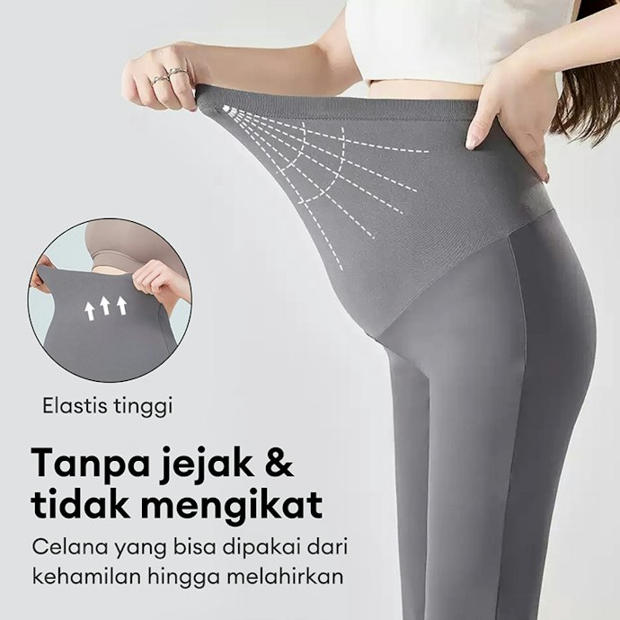Pilih material elastis dan breathable supaya nyaman bergerak saat olahraga; nilon atau spandeks