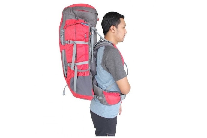 Pertimbangkan ketersediaan hip belt dan chest belt