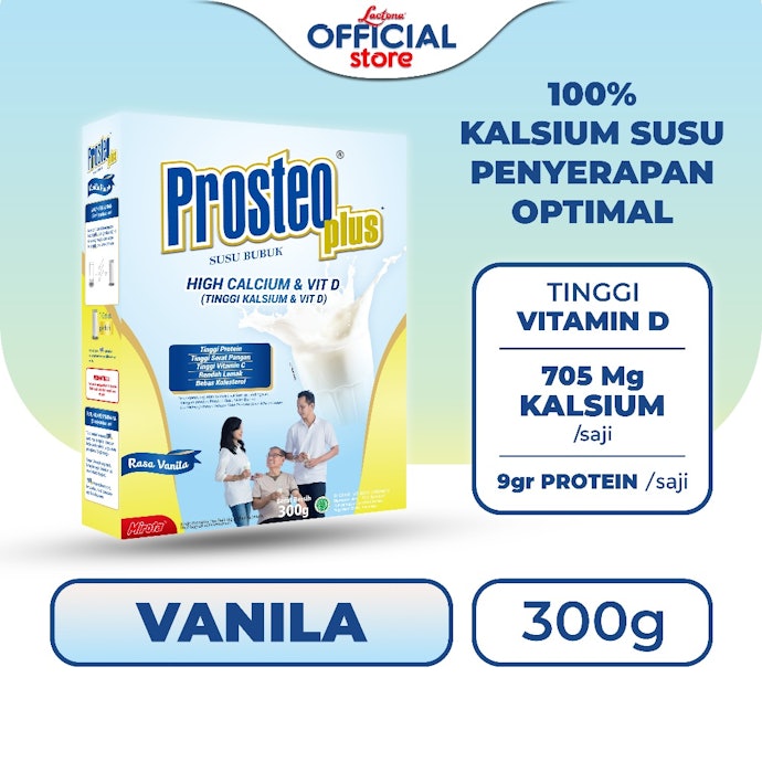 Untuk lansia, prioritaskan susu tinggi kalsium yang mengandung protein minimal ≥5 gram dan lemak maksimal 1%-2% per takaran saji