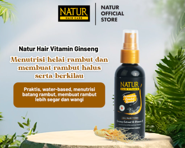 Pertimbangkan vitamin rambut dengan kombinasi vitamin A, B, C, dan ginseng jika rambut rontok dan tipis