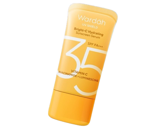 Untuk mencerahkan dengan optimal, pilih sunscreen dengan tambahan brightening agent seperti niacinamide dan vitamin C