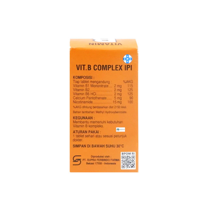 Utamakan vitamin otak dengan kandungan vitamin B kompleks untuk mencegah penyakit degeneratif