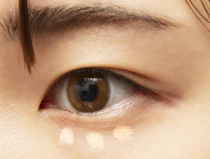 Aplikasikan dengan membuat titik-titik agar hasil terlihat natural