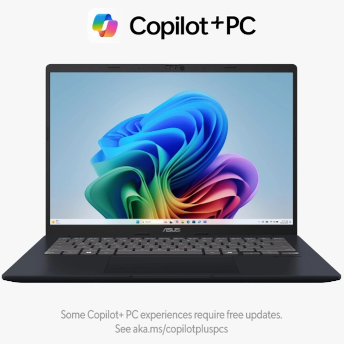Untuk tugas AI berat hingga sedang dengan efisiensi tinggi, pastikan ada label Copilot+ PC dengan Prosesor AMD Ryzen AI atau Intel Core Ultra
