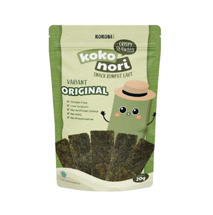 Pertimbangkan kemasan resealable atau dengan zip untuk menjaga kualitas rumput laut