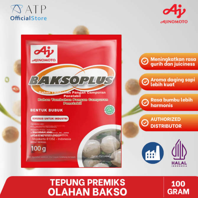 Apabila Anda hanya butuh tepung pengenyal daging saja, pastikan sudah ada sertifikasi keamanannya
