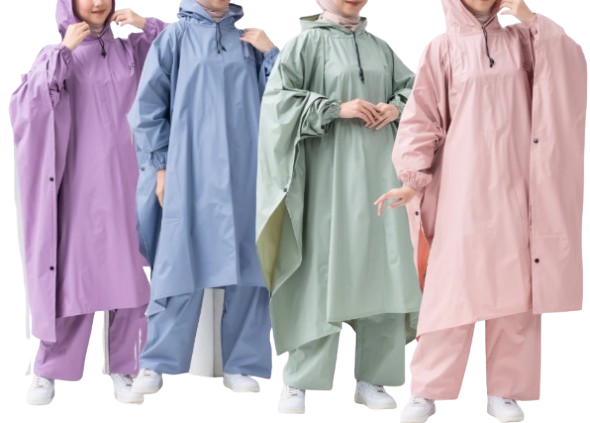 Untuk pilihan stylish saat berkendara, cek merk Zotta, Rain City, dan Tiger Head