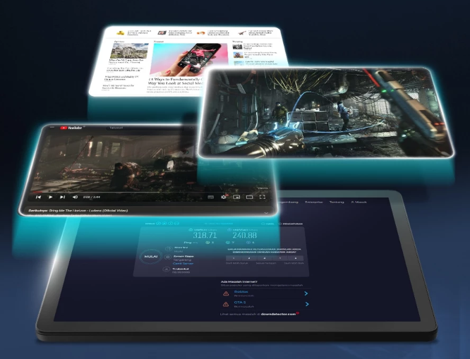 Pilih tablet 10 inch dengan chipset minimal Helio G99 agar lancar untuk multitasking dan melakukan berbagai aktivitas