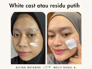 White cast atau residu putih