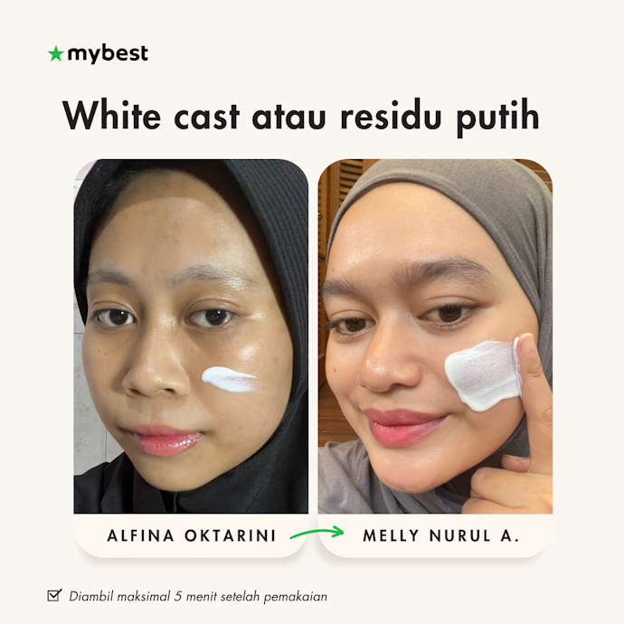 White cast atau residu putih