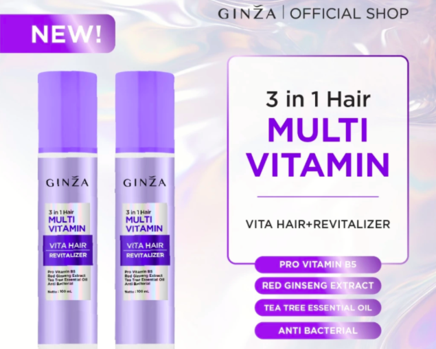 Pilih vitamin rambut dengan kandungan vitamin B dan tea tree jika rontoknya disebabkan oleh ketombe