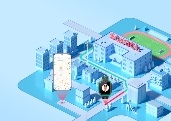 Pertimbangkan smartwatch berfitur GPS dan pemantau aktivitas agar Anda bisa terkoneksi dengan anak setiap saat