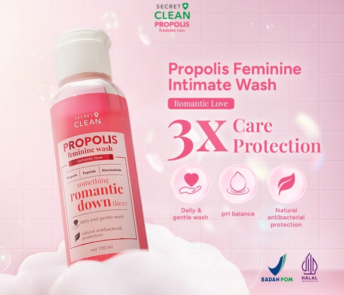 Pastikan pembersih kewanitaan memiliki label BPOM dan pH yang sama atau mendekati dengan pH vagina (3,5-4,5)